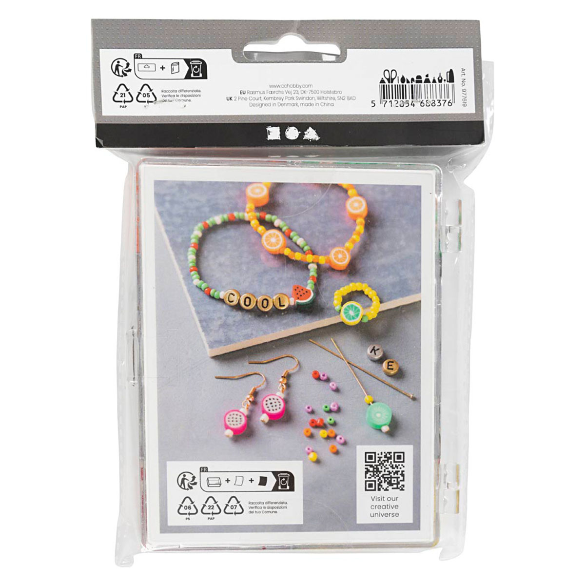 Smycken DIY-kit Frukter i gruppen Kids / Barnpyssel och kreativitet / Smycken och pärlor / DIY-kit hos Pen Store (129995)